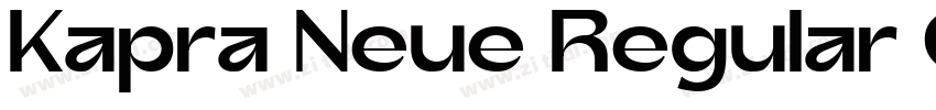 Kapra Neue Regular C字体转换